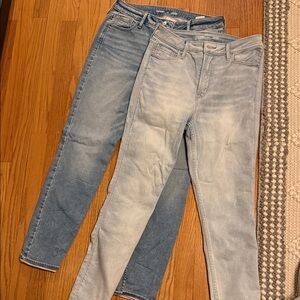 Old Navy Rockstar Skinny Stylish Women's Blue Jeans size 10